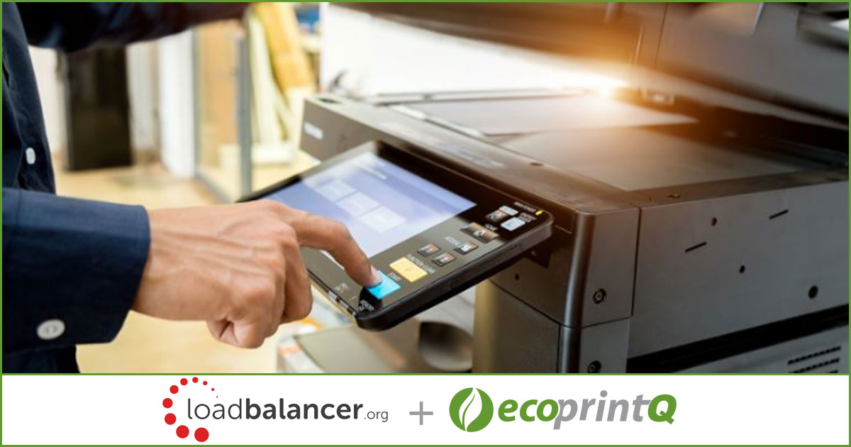 ecoprintQ Loadbalancer critical print management
