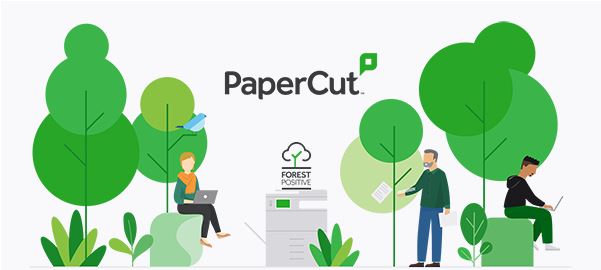 ecoprintQ PaperCut Grows