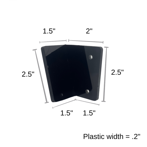 plastic-mini-bracket-dimensions