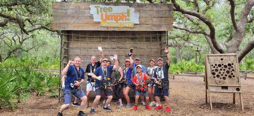 ecoSummit 2023 - Tree Umph Adventure Course